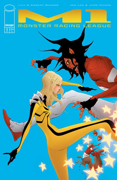 M1 MONSTER RACING LEAGUE #5 JAE LEE A COVER