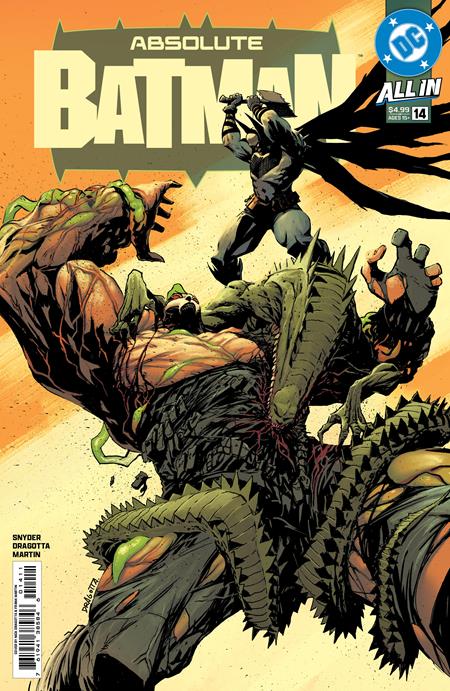 ABSOLUTE BATMAN #14 NICK DRAGOTA A COVER