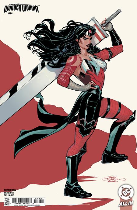 ABSOLUTE WONDER WOMAN #14 TERRY DODSON C COVER