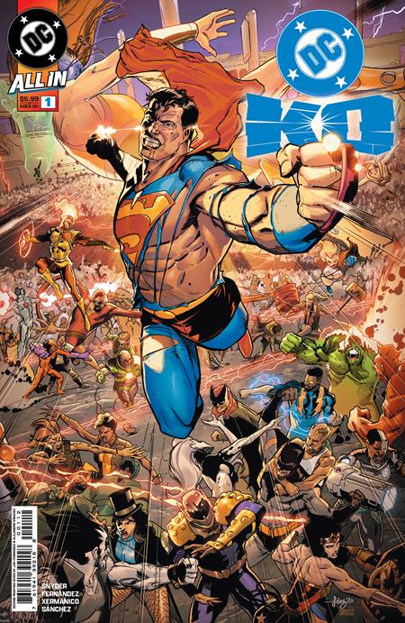 DC K.O. #1 OF 5 SECOND PRINTING JAVI FERNANDEZ