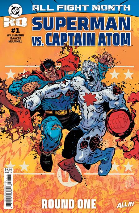 DC K.O. SUPERMAN VS. CAPTAIN ATOM #1 (ONE SHOT) JORGE CORONA A COVER