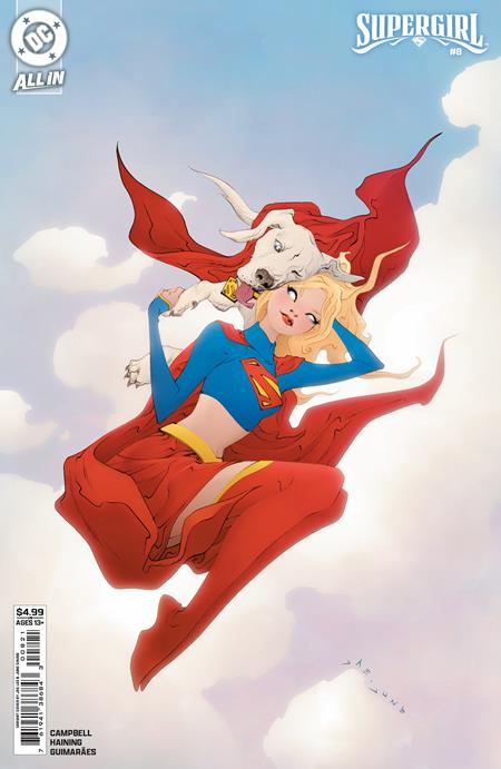 SUPERGIRL #8 (2025) JAE LEE B COVER
