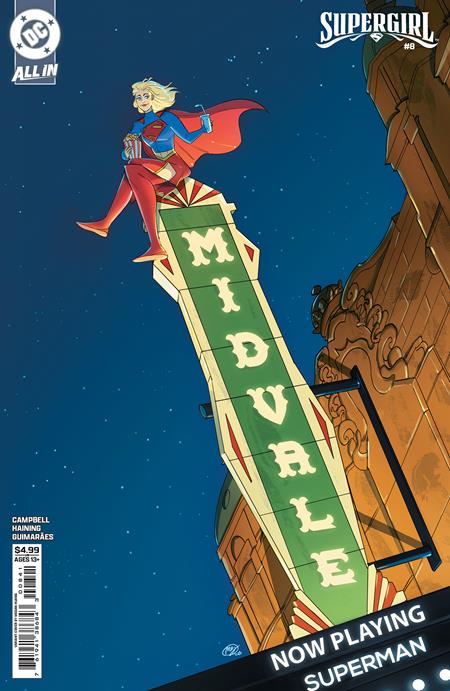SUPERGIRL #8 (2025) MEGAN HUANG D COVER