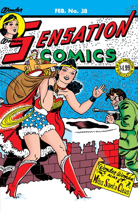 SENSATION COMICS #38 FACSIMILE (2025) HARRY G PETER A COVER