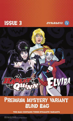 HARLEY QUINN X ELVIRA #3 PREMIUM BLIND BAG VAR N COVER