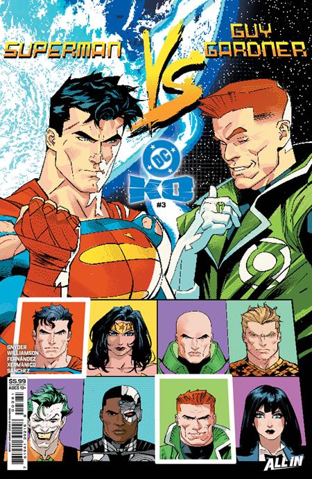 DC K.O. #3 (OF 5) DAN MORA BRACKET G COVER