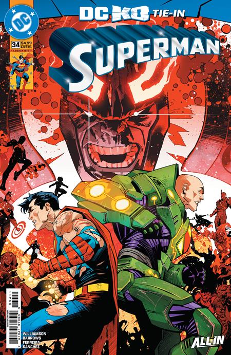 SUPERMAN #34 (DC K.O.) DAN MORA A COVER
