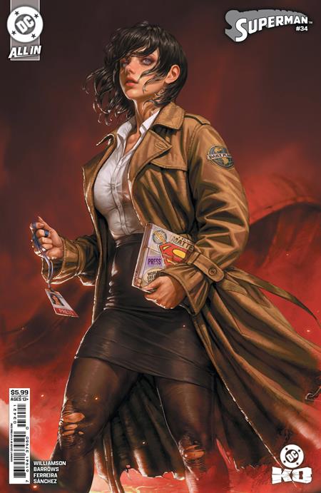 SUPERMAN #34 (DC K.O.) KYUYONG EOM B COVER
