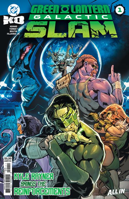 DC K.O. GREEN LANTERN GALACTIC SLAM #1 (ONE SHOT) CIAN TORMEY A COVER