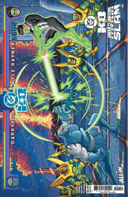 DC K.O. GREEN LANTERN GALACTIC SLAM #1 (ONE SHOT) JUAN FERREYRA WRAPAROUND E COVER