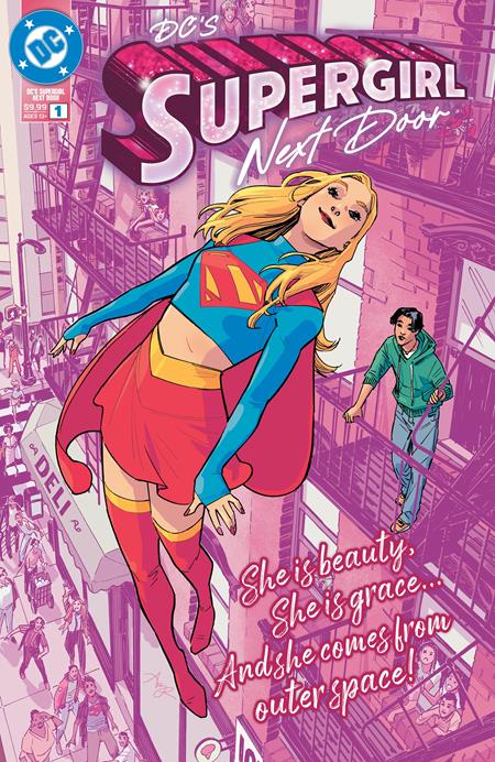 (SIGNED) DCS SUPERGIRL NEXT DOOR #1 (ONE SHOT) AMY REEDER A COVER