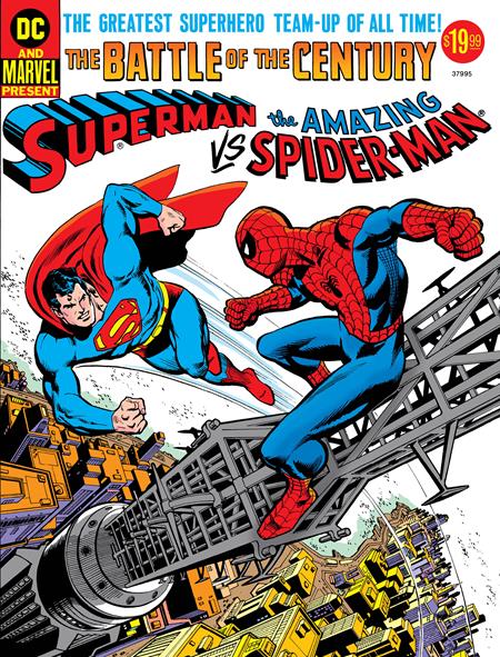 50TH ANNIVERSARY TREASURY EDITION SUPERMAN VS THE AMAZING SPIDER-MAN #1 FACSIMILE CARMINE INFANTINO ROSS ANDRU A COVER