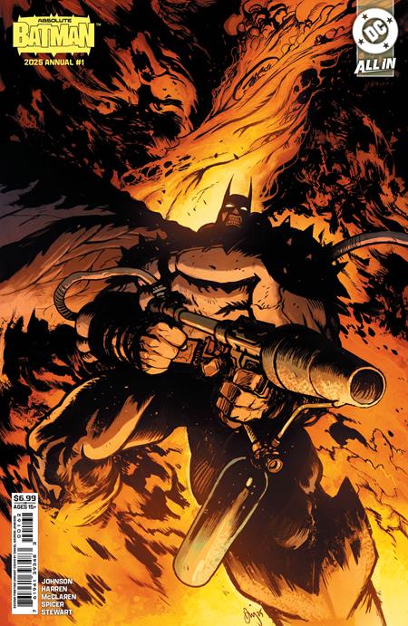ABSOLUTE BATMAN 2025 ANNUAL #1 (ONE SHOT) SECOND PRINTING DANIEL WARREN JOHNSON B COVER