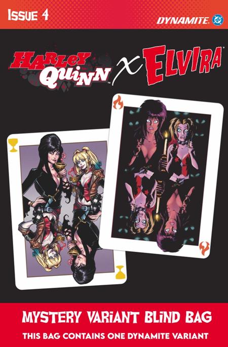 HARLEY QUINN X ELVIRA #4 BLIND BAG E COVER
