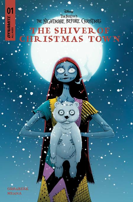 THE NIGHTMARE BEFORE CHRISTMAS : THE SHIVER OF CHRISTMAS TOWN #1 JAE LEE A COVER