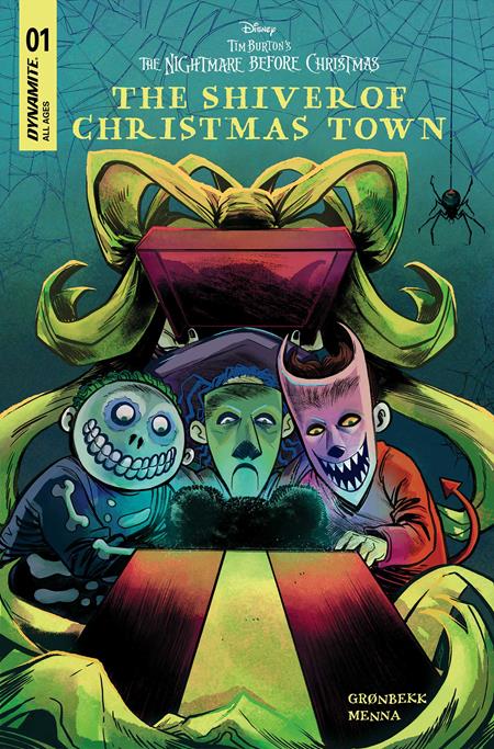 THE NIGHTMARE BEFORE CHRISTMAS : THE SHIVER OF CHRISTMAS TOWN #1 SOO LEE B COVER