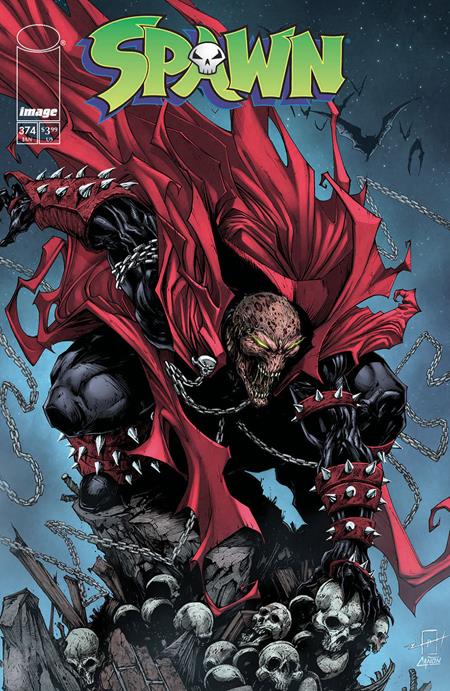 SPAWN #374 JONATHAN URIBE B COVER
