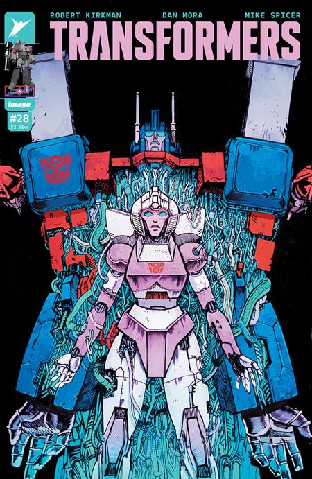 TRANSFORMERS #28 DANIEL WARREN JOHNSON & MIKE SPICER B COVER