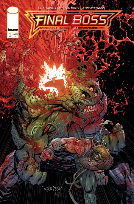 FINAL BOSS #1 2ND PRINTING RYAN OTTLEY A COVER