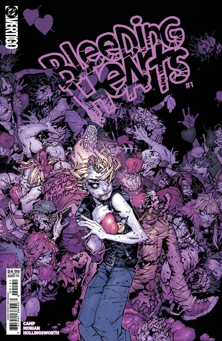 BLEEDING HEARTS #1 CHRIS BACHALO D COVER