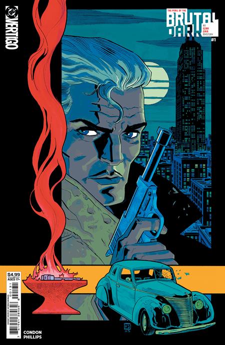 THE PERIL OF THE BRUTAL DARK AN EZRA CAIN MYSTERY #1 (OF 6) HAYDEN SHERMAN C COVER