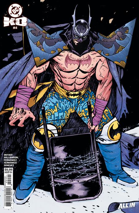 DC K.O. #4 (OF 5) DANIEL WARREN JOHNSON B COVER