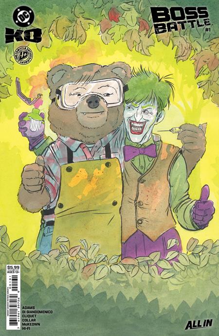 DC K.O. BOSS BATTLE #1 (ONE SHOT) PATRICK HORVATH C COVER