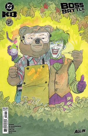 DC K.O. BOSS BATTLE #1 (ONE SHOT) PATRICK HORVATH C COVER