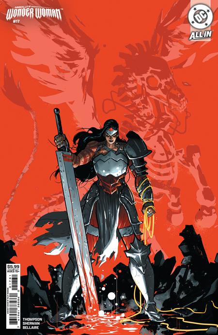 ABSOLUTE WONDER WOMAN #17 RILEY ROSSMO C COVER