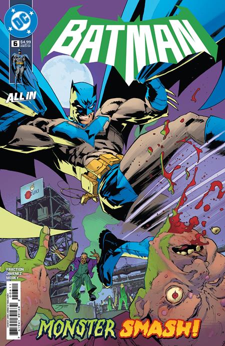 BATMAN #6 JORGE JIMENEZ A COVER