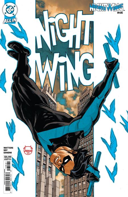 NIGHTWING #135 DAVE JOHNSON B COVER