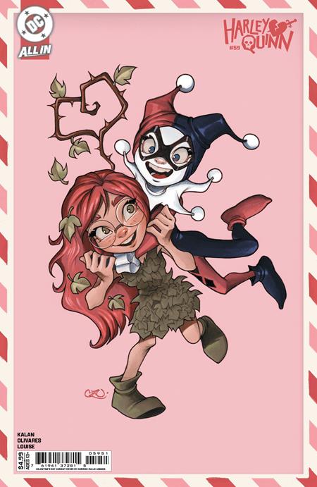 HARLEY QUINN #59 CHRISSIE ZULLO VALENTINES DAY E COVER