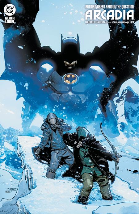 BATMAN GREEN ARROW THE QUESTION ARCADIA #3 (OF 4) MAHMUD ASRAR B COVER