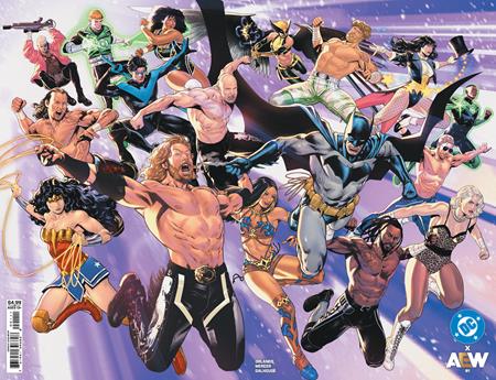 DC X AEW #1 (OF 2) LUCAS MEYER WRAPAROUND A COVER