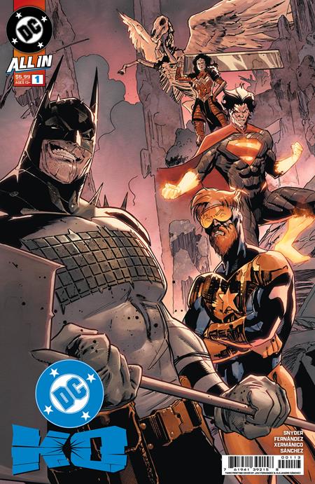 DC K.O. #1 (OF 5) THIRD PRINTING A COVER