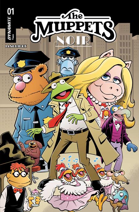 THE MUPPETS NOIR #1 ROGER LANGRIDGE A COVER
