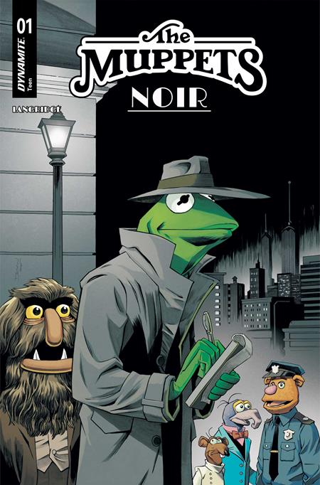 THE MUPPETS NOIR #1 DECLAN SHALVEY B COVER