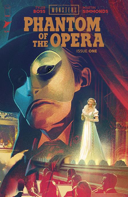UNIVERSAL MONSTERS PHANTOM OF THE OPERA #1 (OF 4) JOSHUA MIDDLETON B COVER