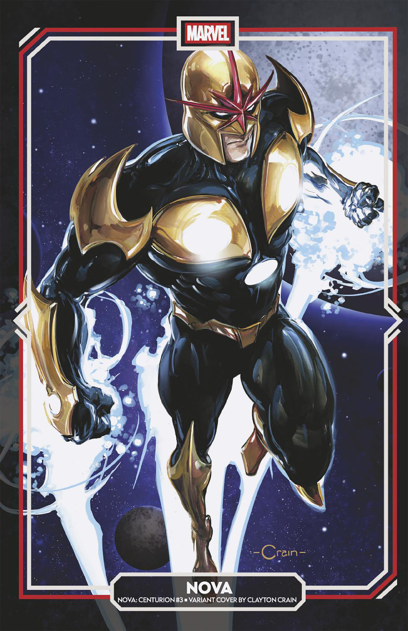 NOVA: CENTURION #3 CLAYTON CRAIN COVER