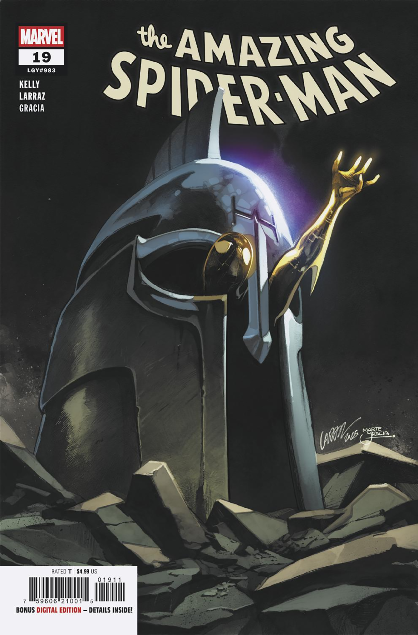 AMAZING SPIDER-MAN #19 (2025) PEPE LARRAZ A COVER
