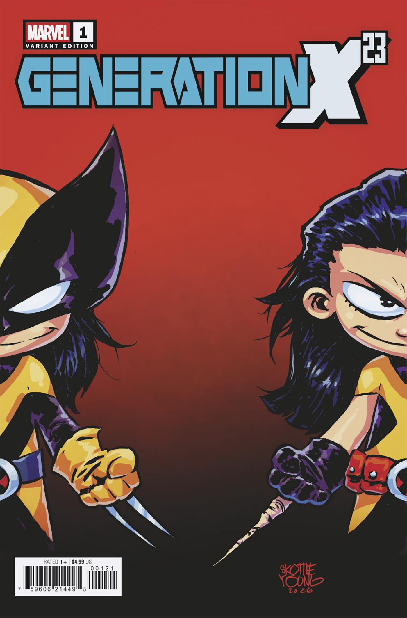 GENERATION X-23 #1 SKOTTIE YOUNG B COVER