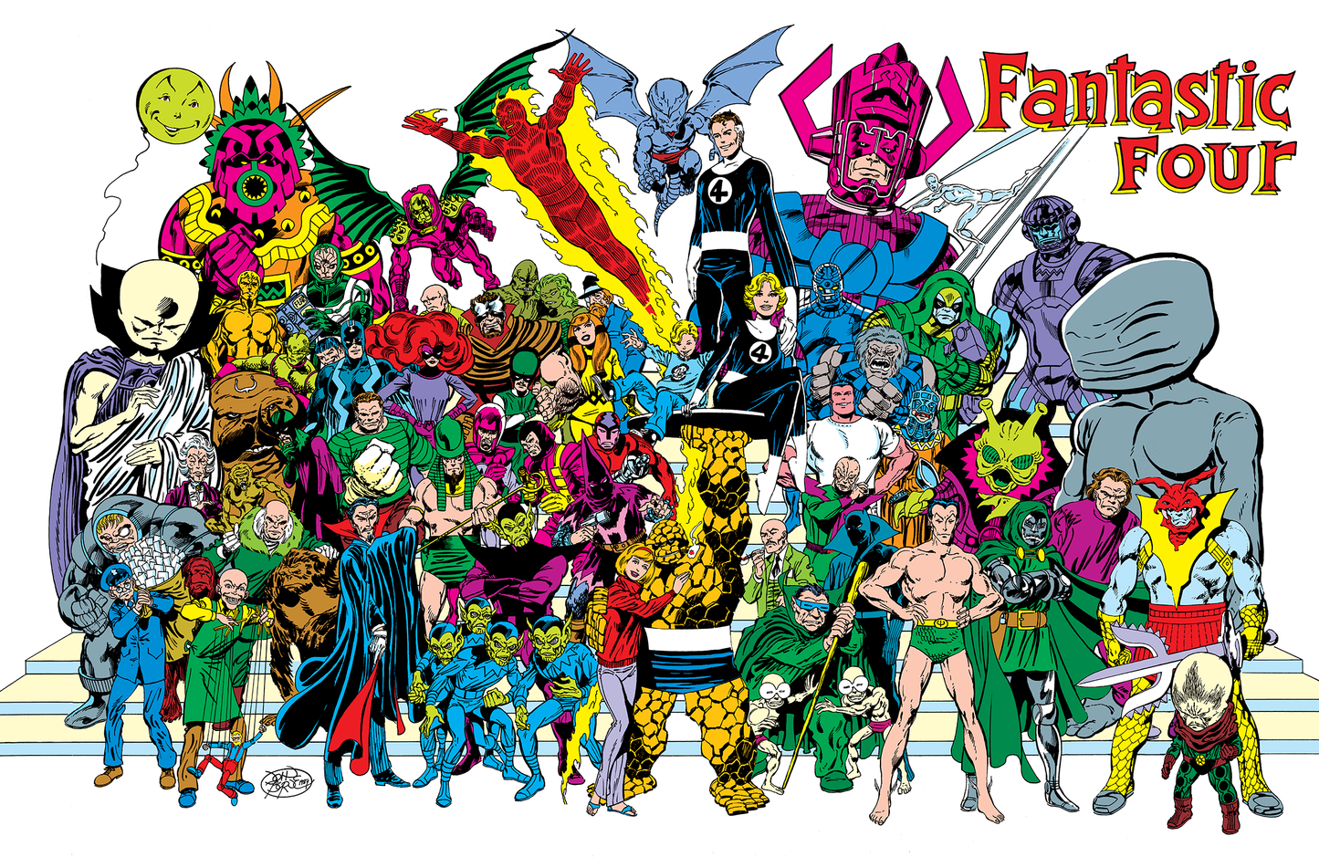 FANTASTIC FOUR: 65 YEARS OF THE WORLD'S GREATEST COMIC COVERS! #1 JOHN BYRNE C COVER