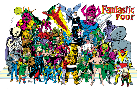 FANTASTIC FOUR: 65 YEARS OF THE WORLD'S GREATEST COMIC COVERS! #1 JOHN BYRNE C COVER