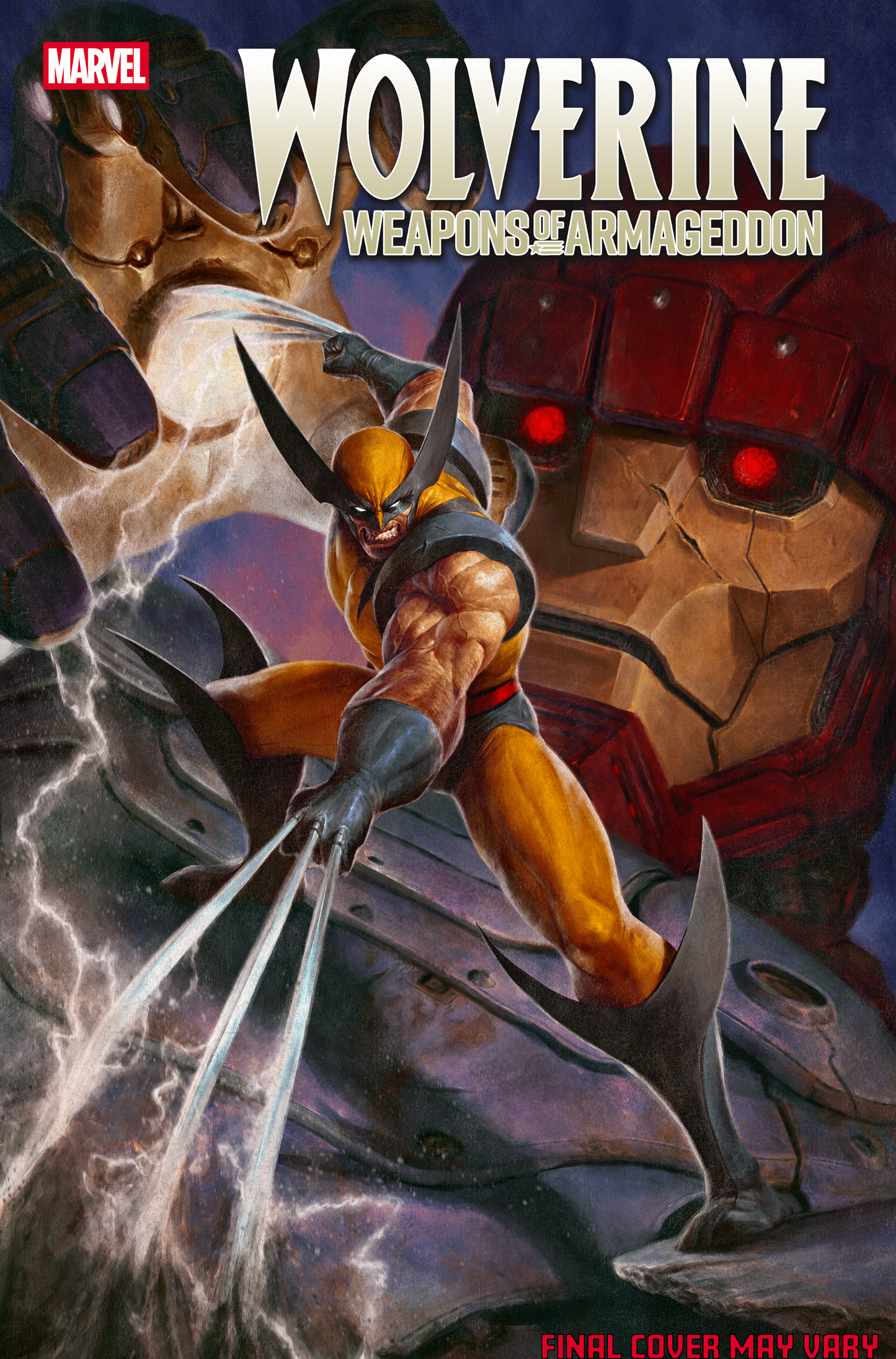 WOLVERINE: WEAPONS OF ARMAGEDDON #1 DAVE RAPOZA D COVER
