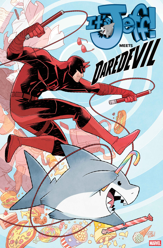 IT'S JEFF MEETS DAREDEVIL #1 GURIHIRU A COVER