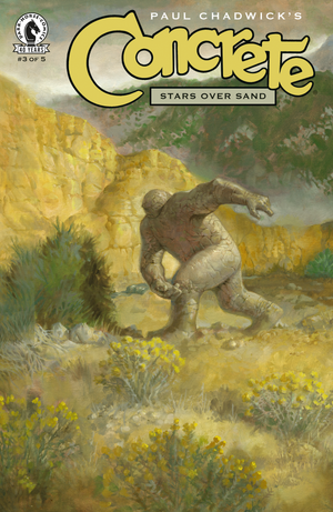 CONCRETE: STARS OVER SAND #3 PAUL CHADWICK A COVER