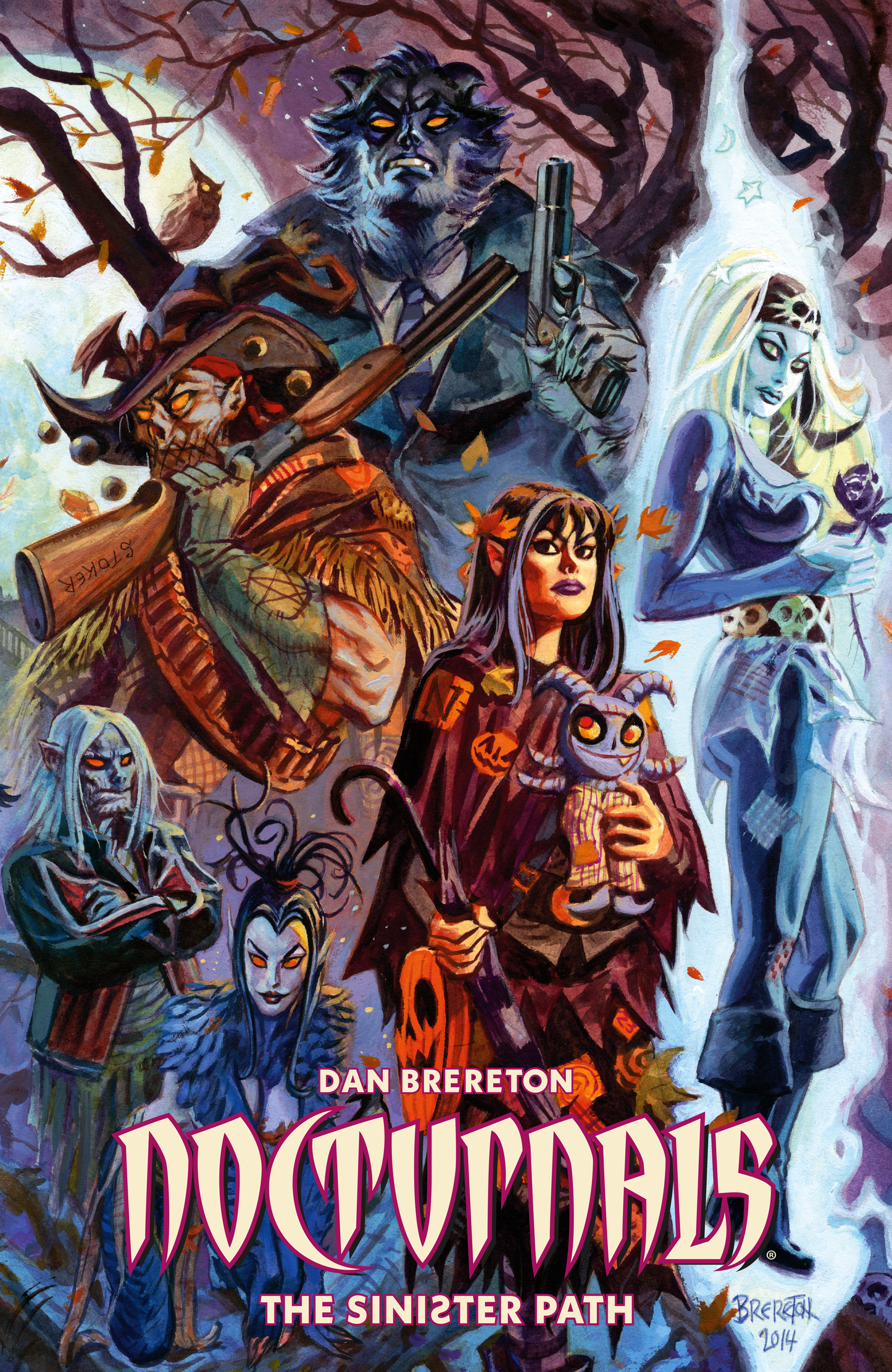 NOCTURNALS: THE SINISTER PATH TRADE PAPERBACK