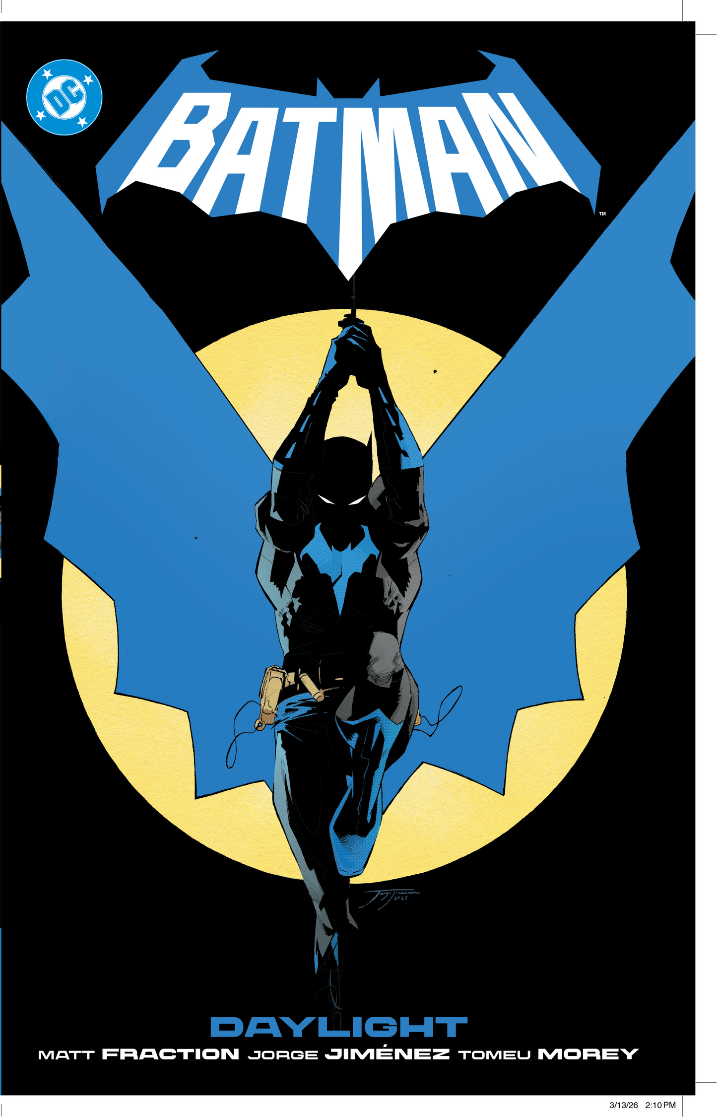 BATMAN VOL. 1 DAYLIGHT HARD COVER TRADE PAPERBACK