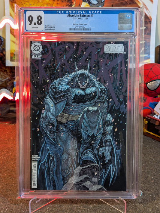 ABSOLUTE BATMAN #1 CGC 9.8 KEY ISSUE
