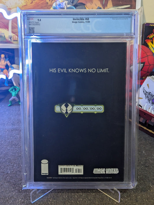 INVINCIBLE #68 CGC 9.4 KEY ISSUE